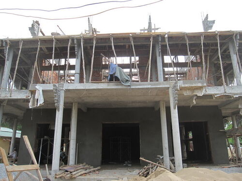 Cập nhật đợt 5 hình ảnh xây dựng lại chùa Phú Thọ
