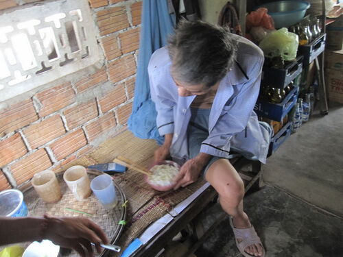 Hình ảnh khảo sát cho chương trình từ thiện mùa Phật đản