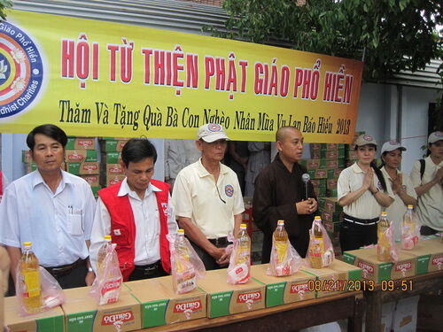 Từ thiện mùa Vu Lan tại Bình Định