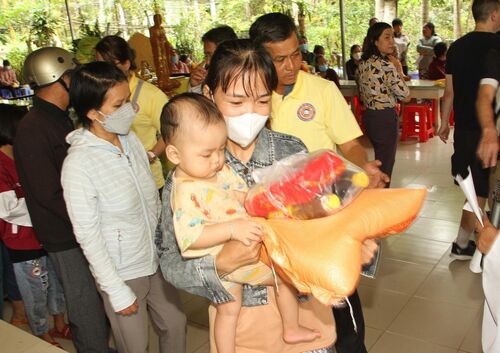 Hình ảnh chương trình từ thiện mùa Vu Lan tại Bà Rịa Vũng Tàu