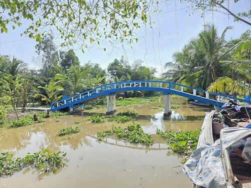 Khánh thành cây cầu thứ 12 giúp đồng bào nghèo tại Cà Mau