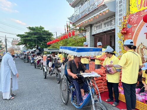 Chương trình từ thiện Tết tại Đồng Tháp (Tiền Giang)